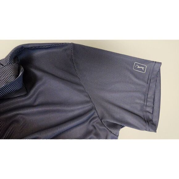 PGA Tour Polo Shirt Sleeve Shirt Pink/White Stripe XL - Picture 11 of 13